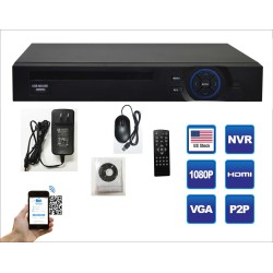 4 Channel 1080P NVR with PoE